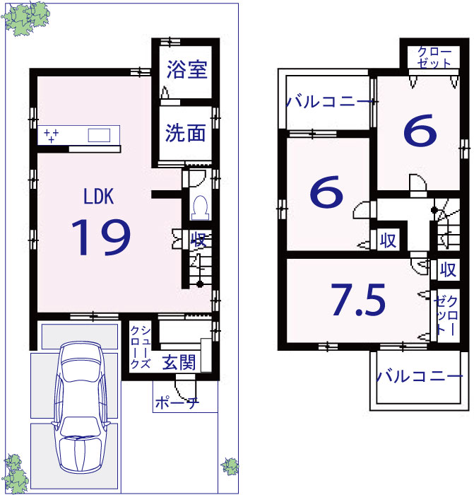 （参考プラン）建物価格1687万円（税込）