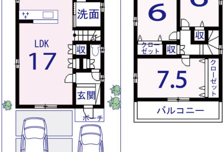 （参考プラン）建物価格1698万円（税込）